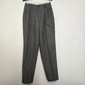 VTG Ninon Gray Pleated Dress Pants with Pockets